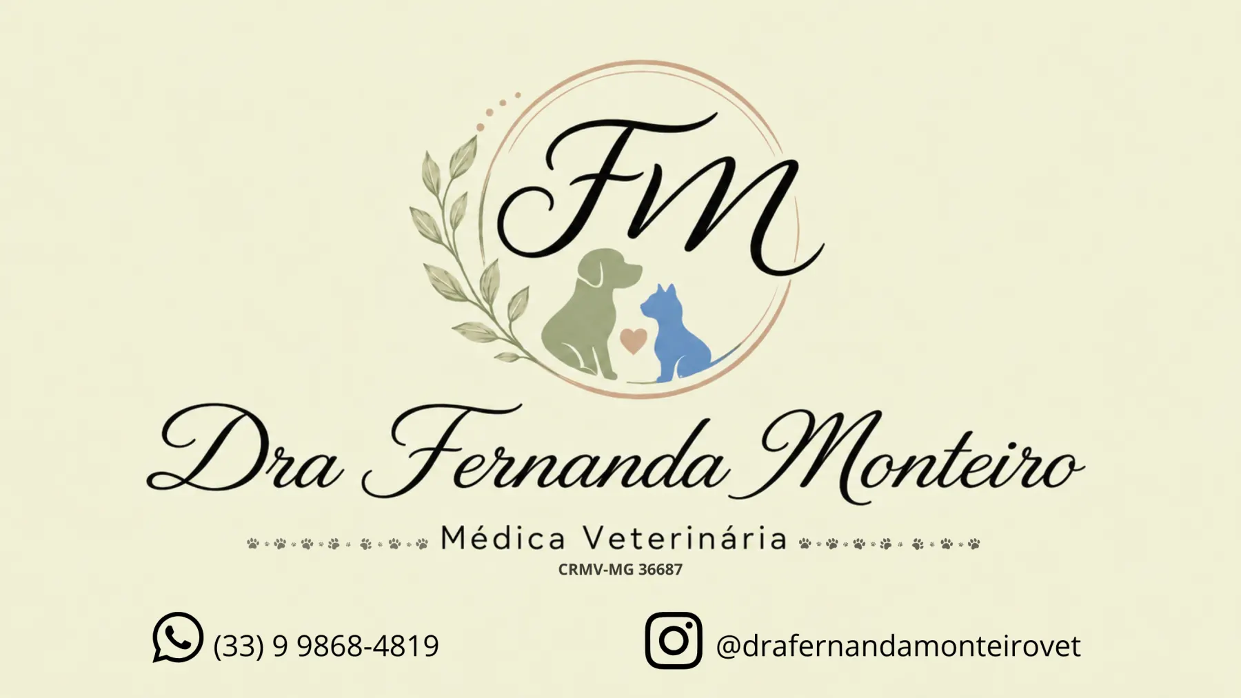 Dra. Fernanda Monteiro - Médica Veterinária